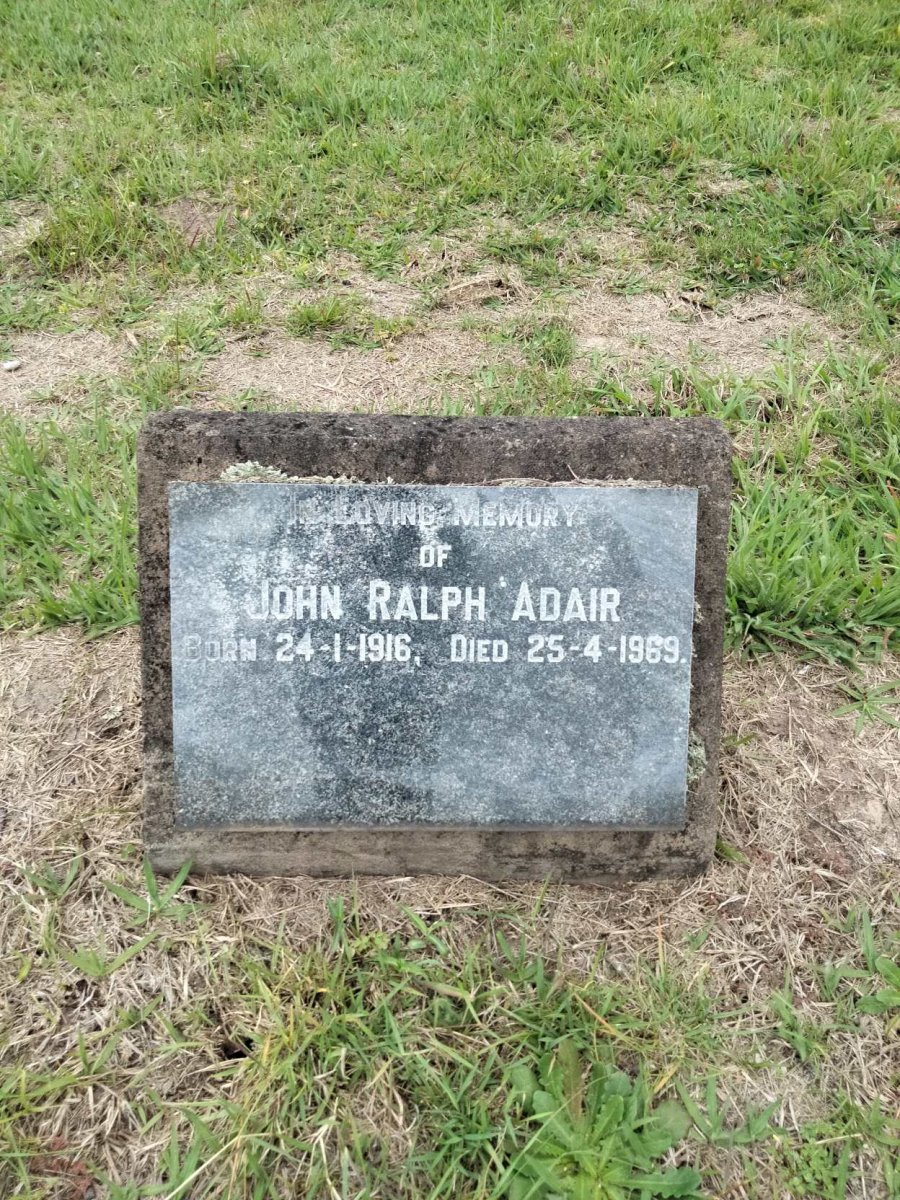 ADAIR John Ralph 1916-1969
