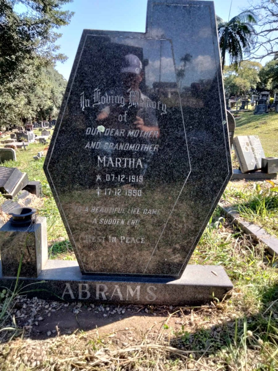 ABRAMS Martha 1919-1990