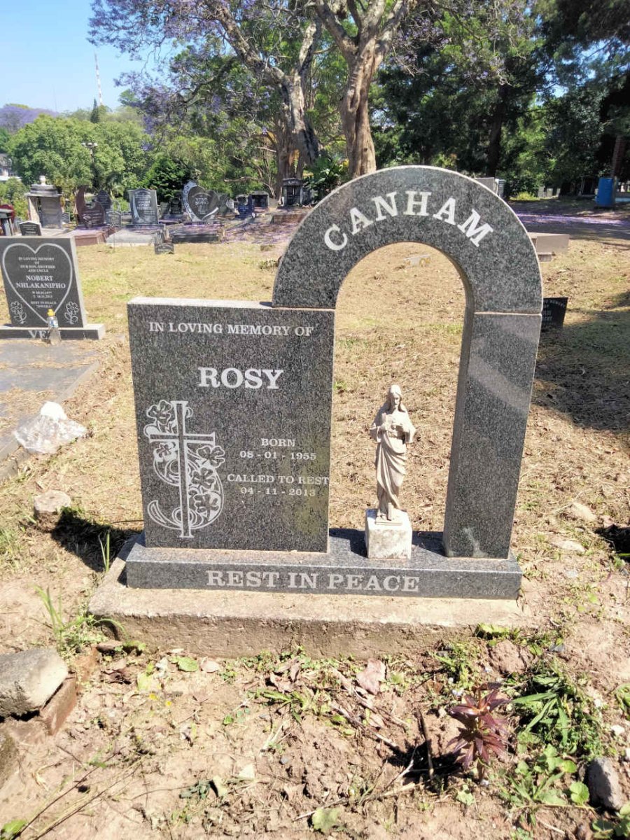 CANHAM Rosy 1955-2013