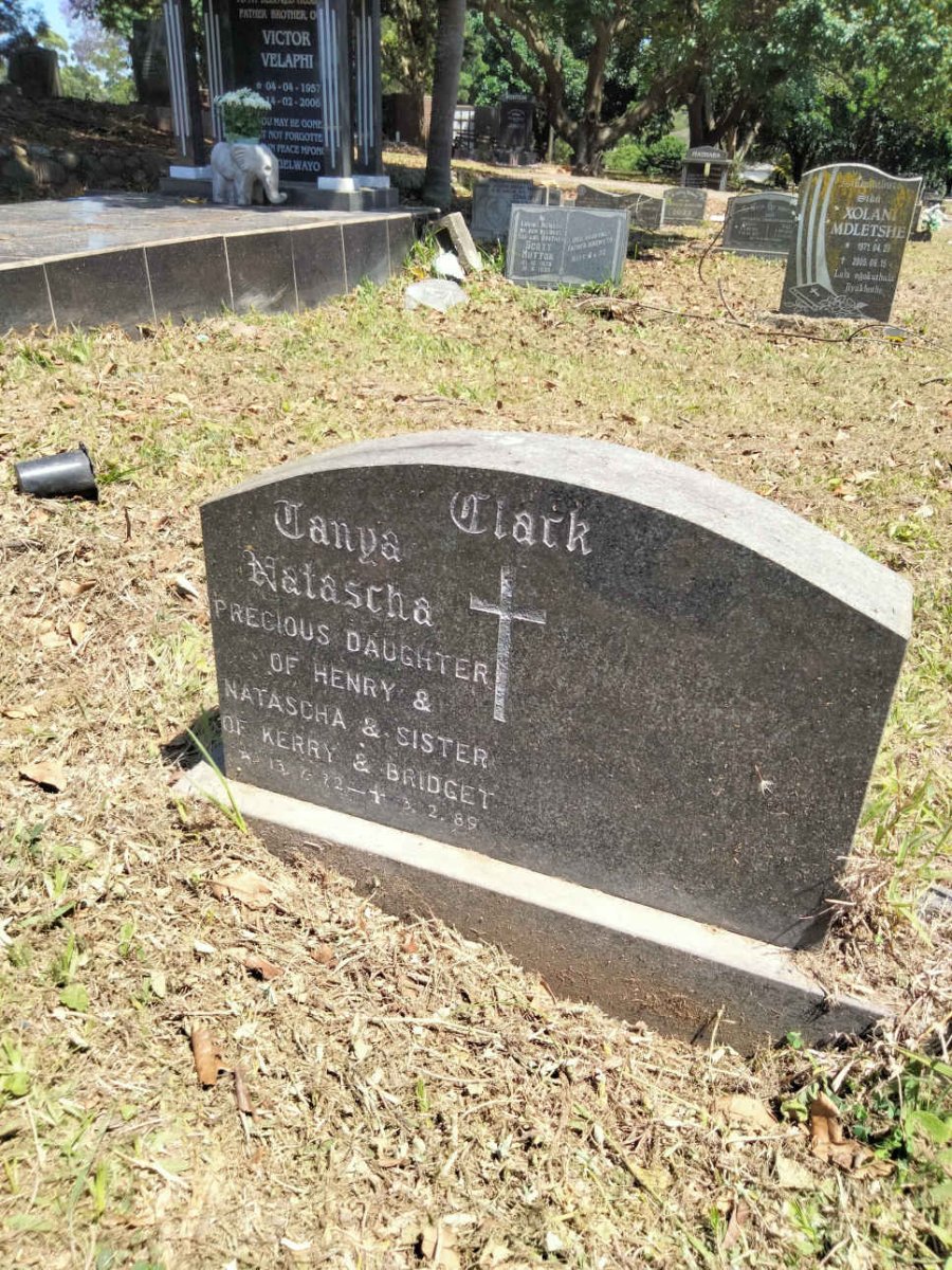 CLARK Tanya Natascha 1972-1989