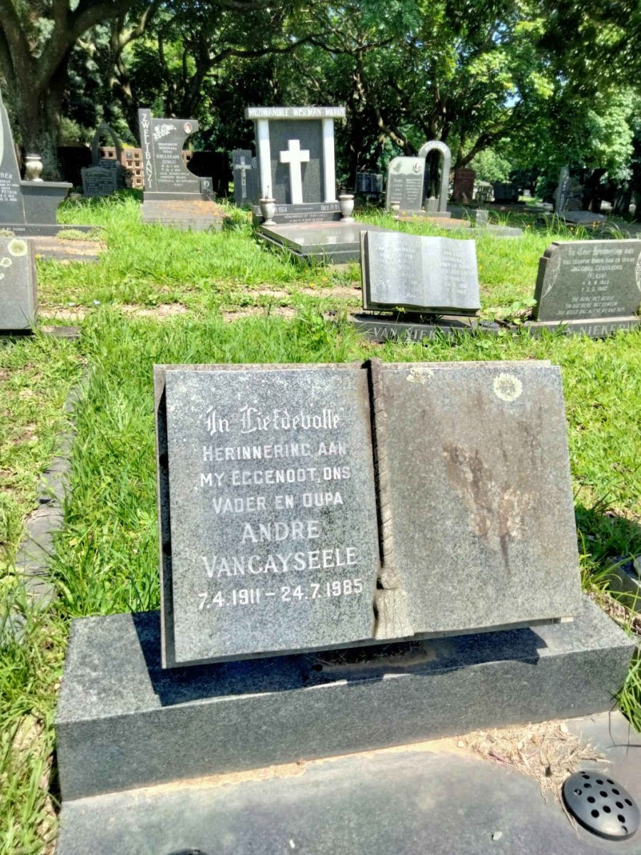CAYSEELE Andre, van 1911-1985