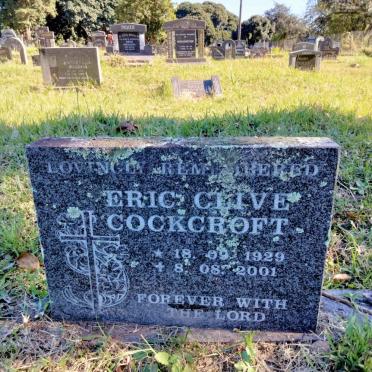 COCKCROFT Eric Clive 1929-2001