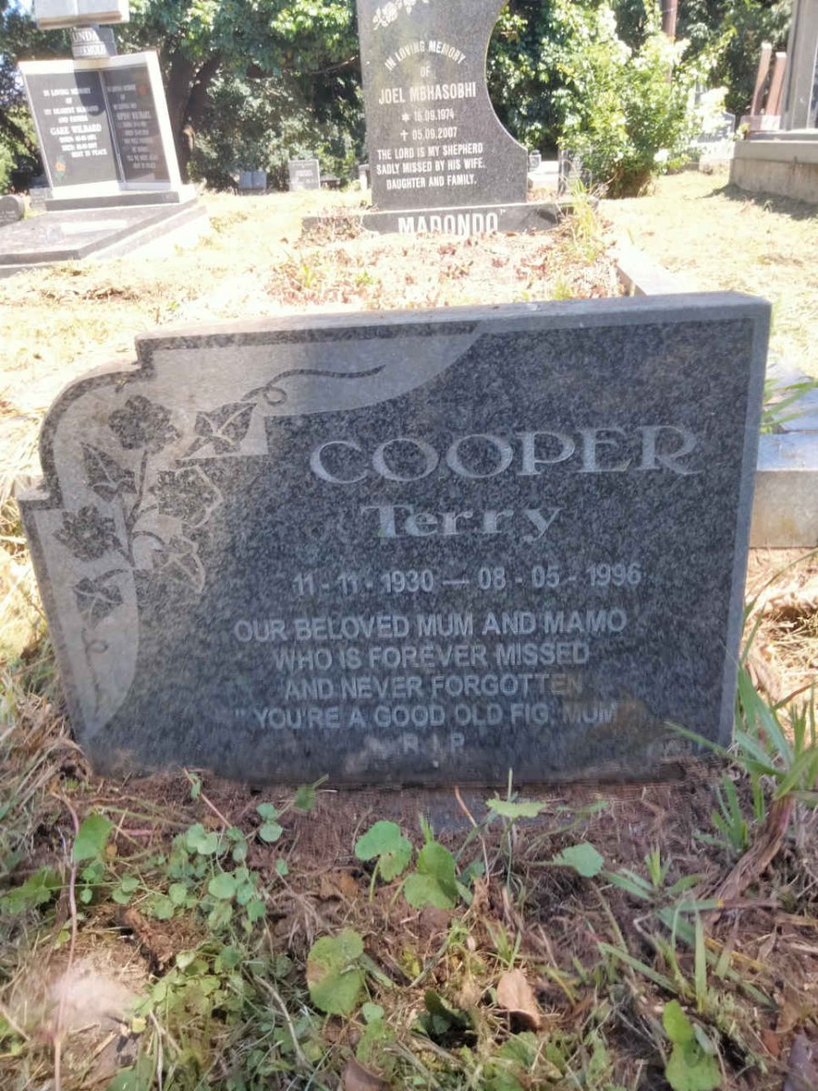COOPER Terry 1930-1996