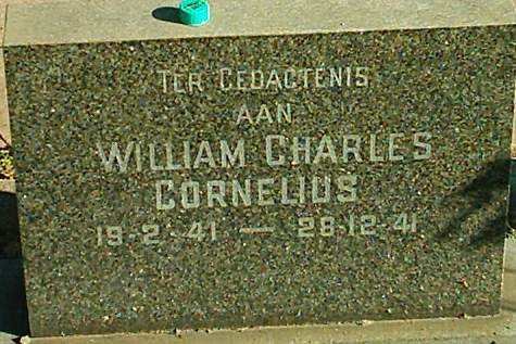 CORNELIUS William Charles 1941-1941