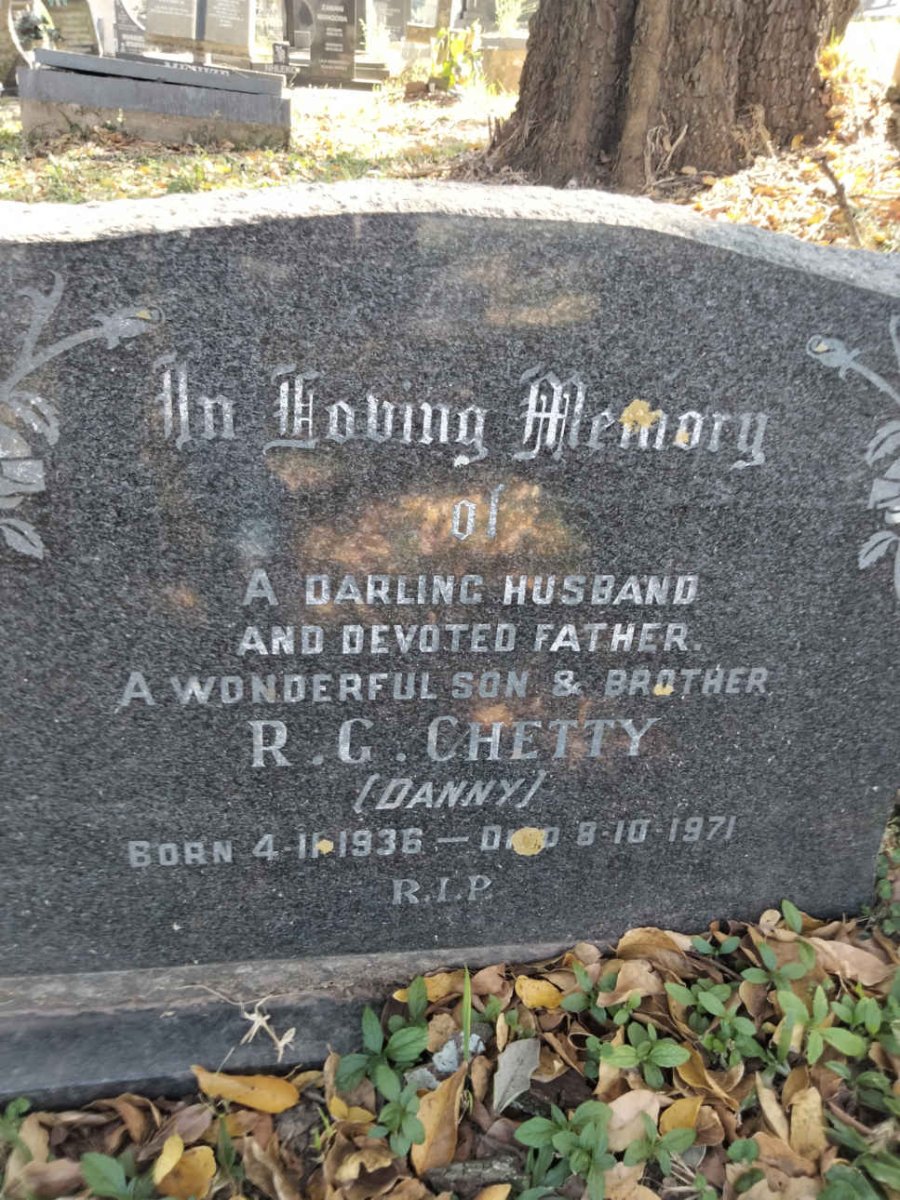 CHETTY R.G. 1936-1971