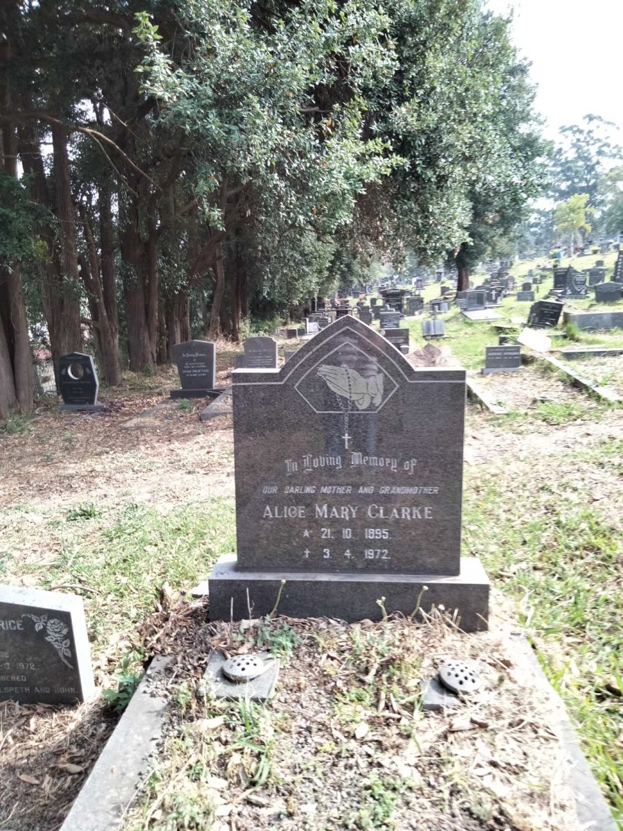 CLARKE Alice Mary 1895-1972