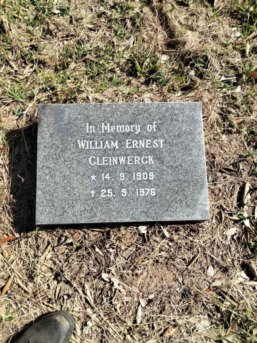 CLEINWERCK William Ernest 1909-1976