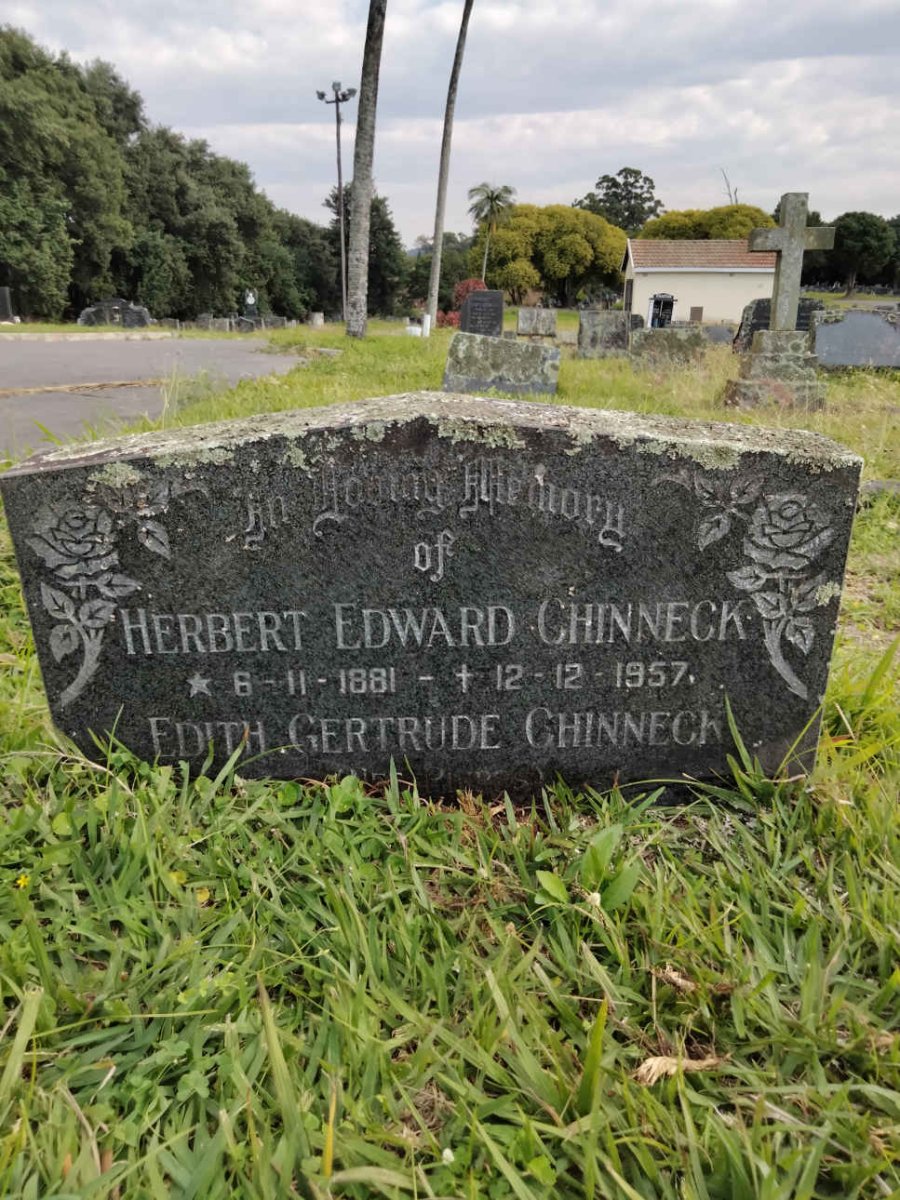 CHINNECK Herbert Edward 1881-1957 &amp; Edith Gertrude