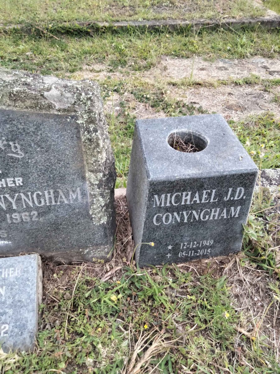 CONYNGHAM Michael J.D. 1949-2015