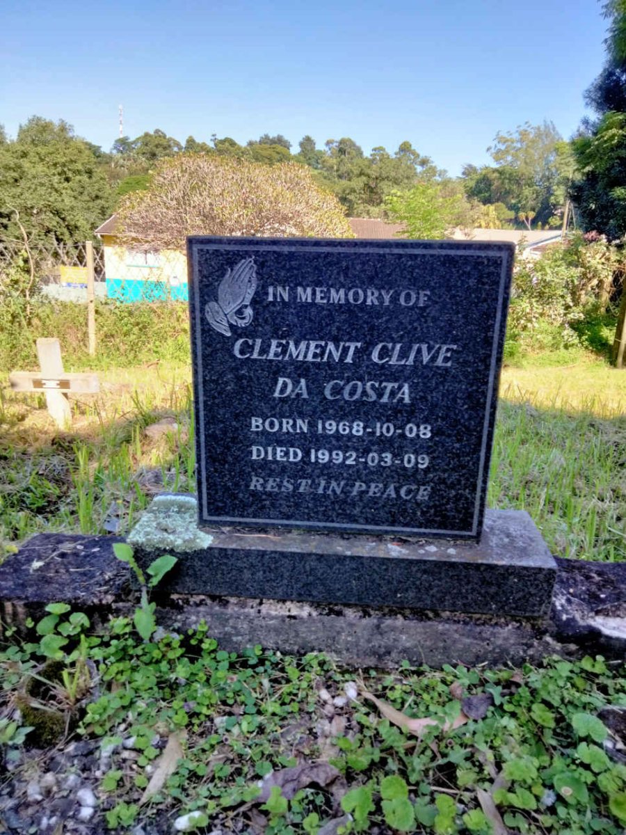 COSTA Clement Clive, da 1968-1992
