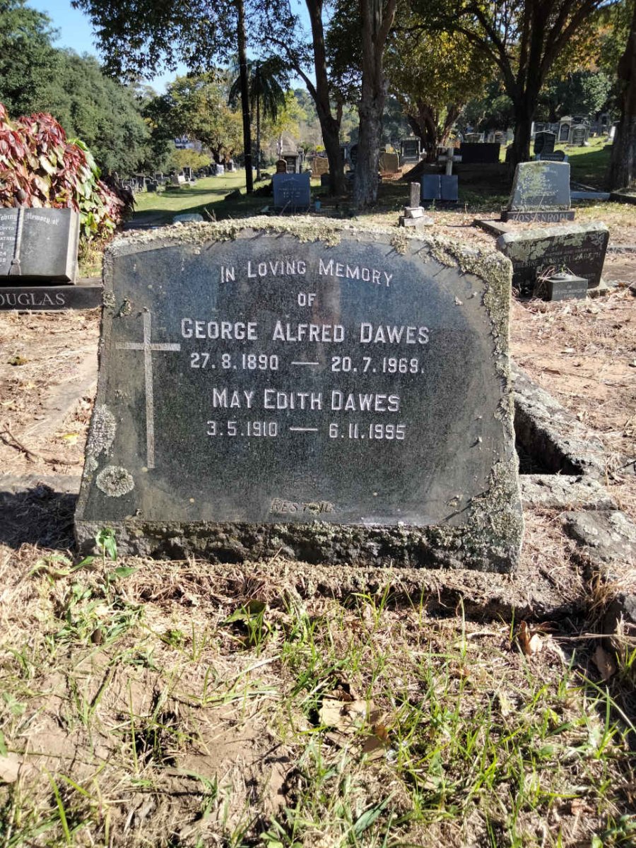 DAWES George Alfred 1890-1969 &amp; May Edith 1910-1995