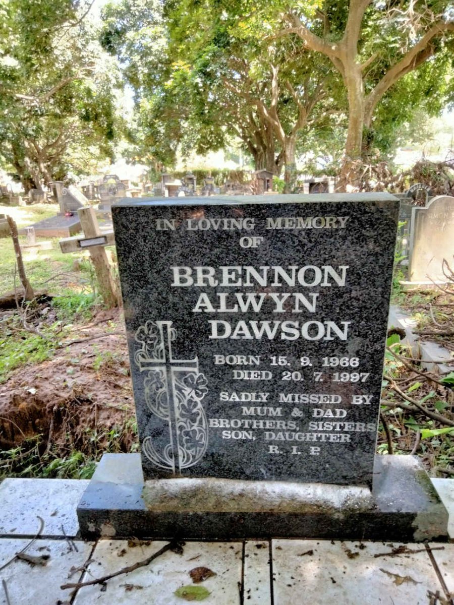 DAWSON Brennon Alwyn 1966-1997