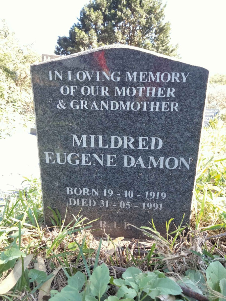 DAMON Mildred Eugene 1919-1991