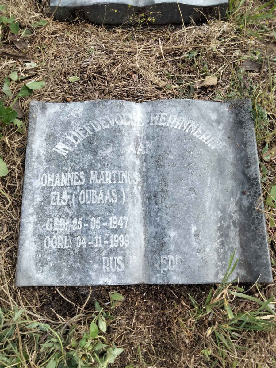 ELS Johannes Martinus 1947-1999
