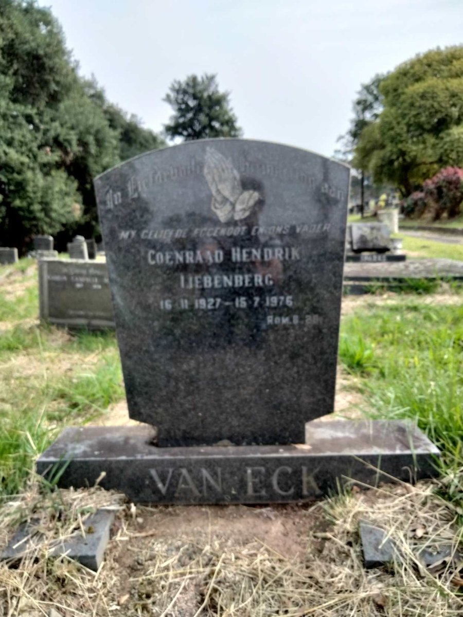 ECK Coenraad Hendrik Liebenberg, van 1927-1976