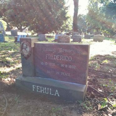 FERULA Frederico 1908-1992