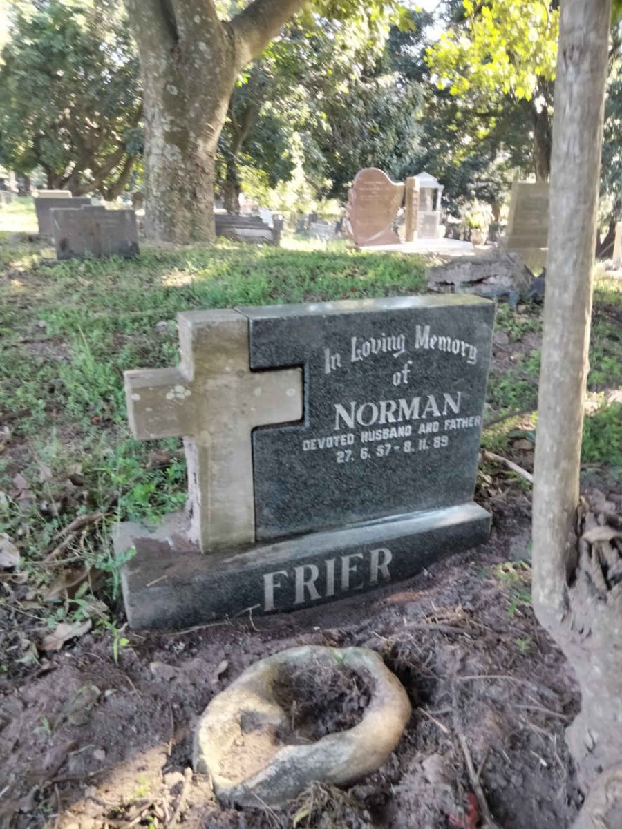 FRIER Norman 1957-1989