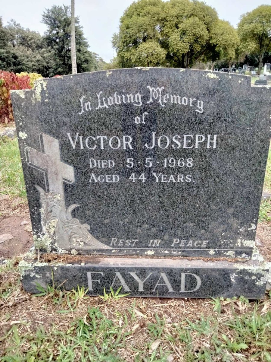FAYAD Victor Joseph -1968
