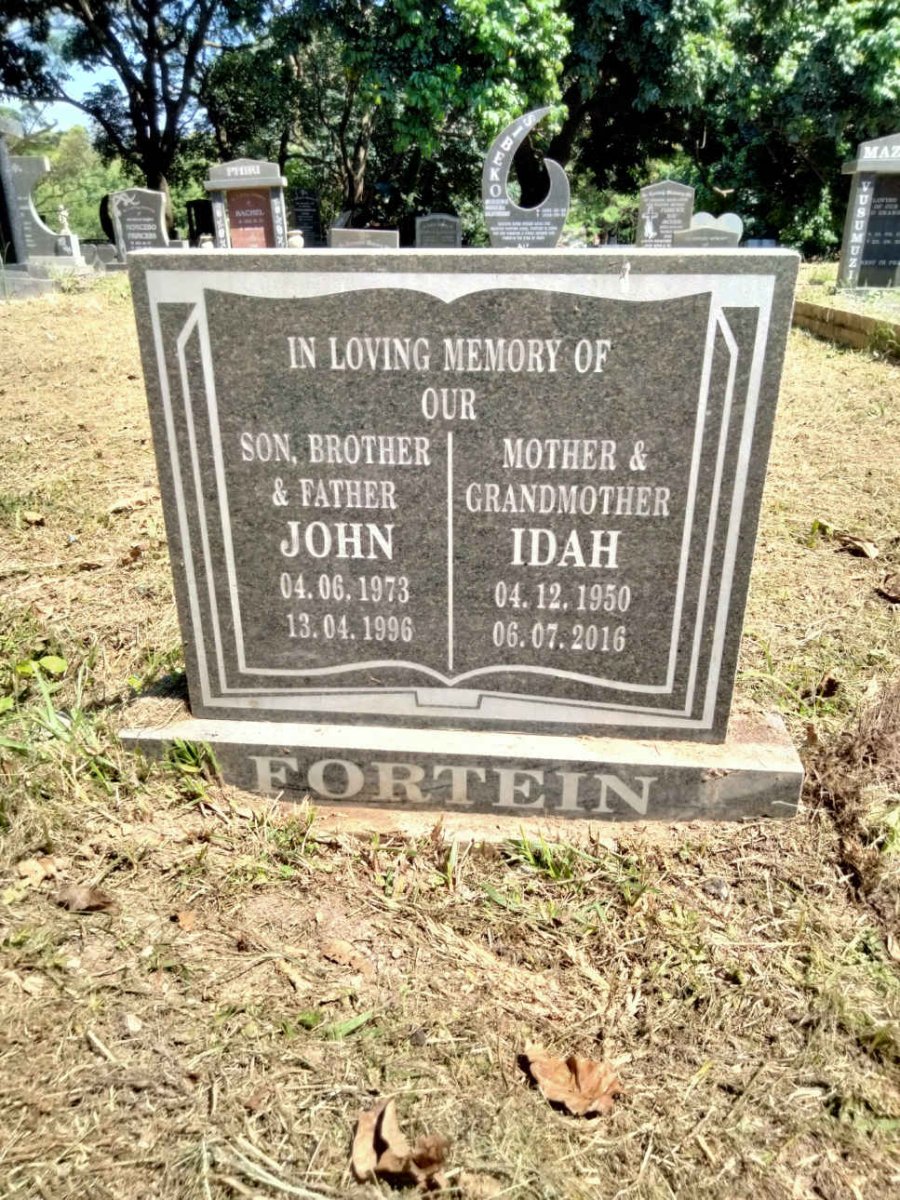 FORTEIN Idah 1950-2016 :: FORTEIN John 1973-1996