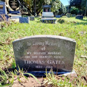 GATES Thomas 1933-1989