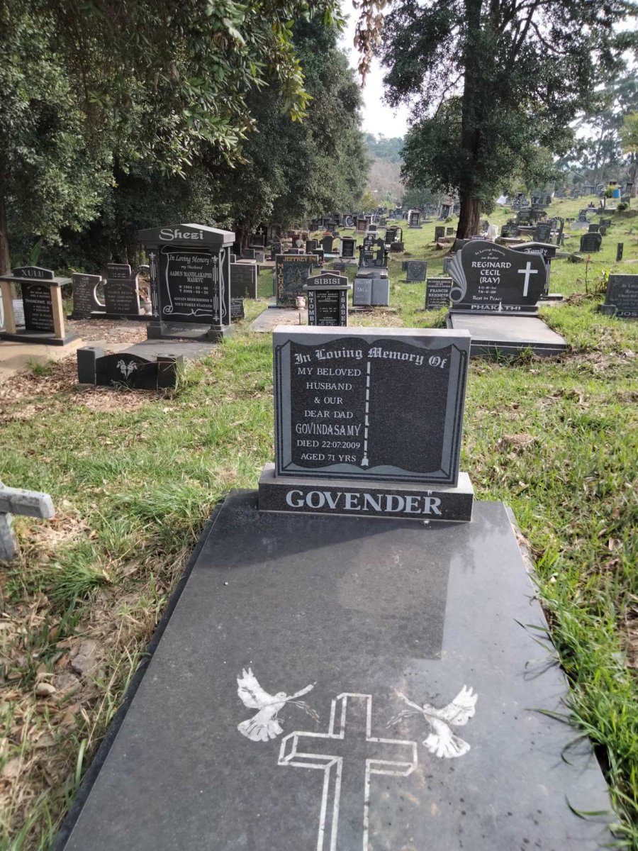 GOVENDER Govindasamy -2009