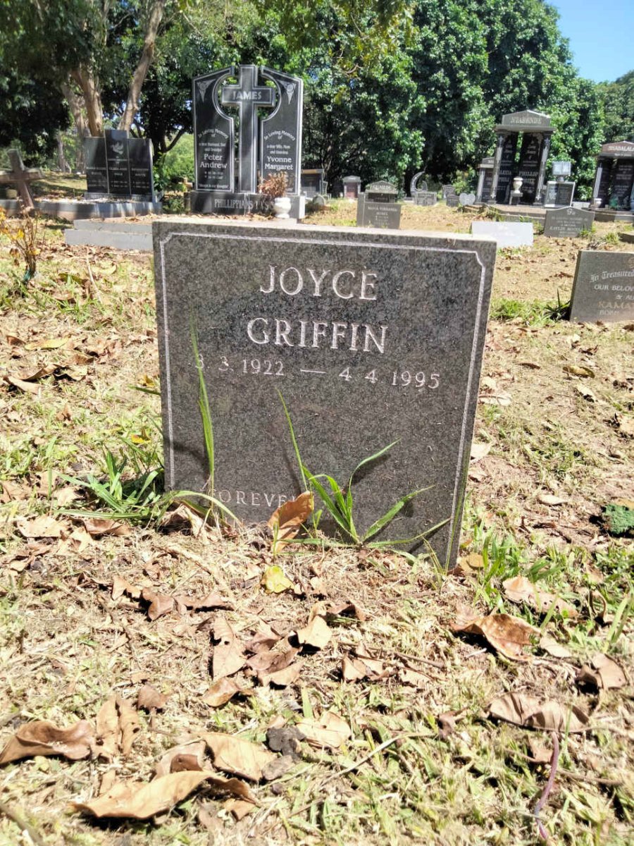 GRIFFIN Joyce 1922-1995