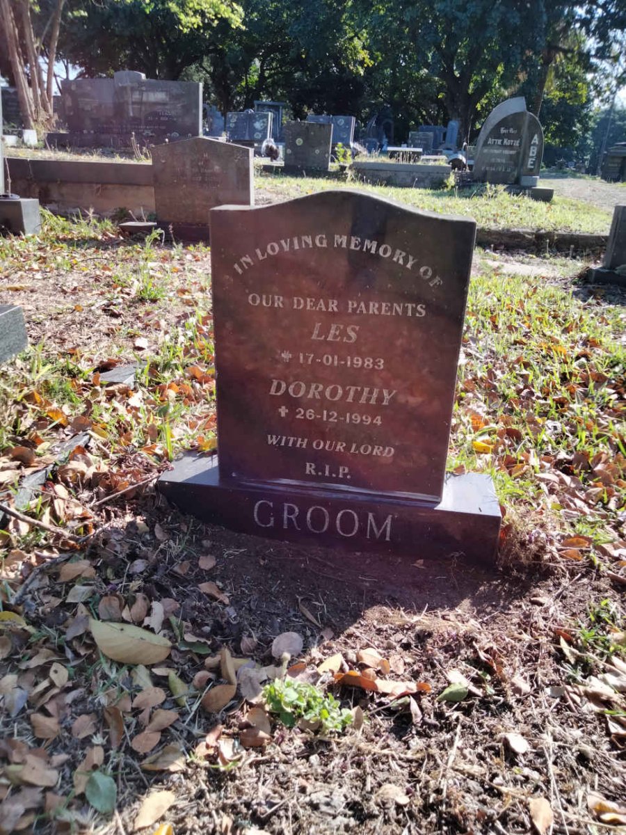 GROOM Les -1983 &amp; Dorothy -1994