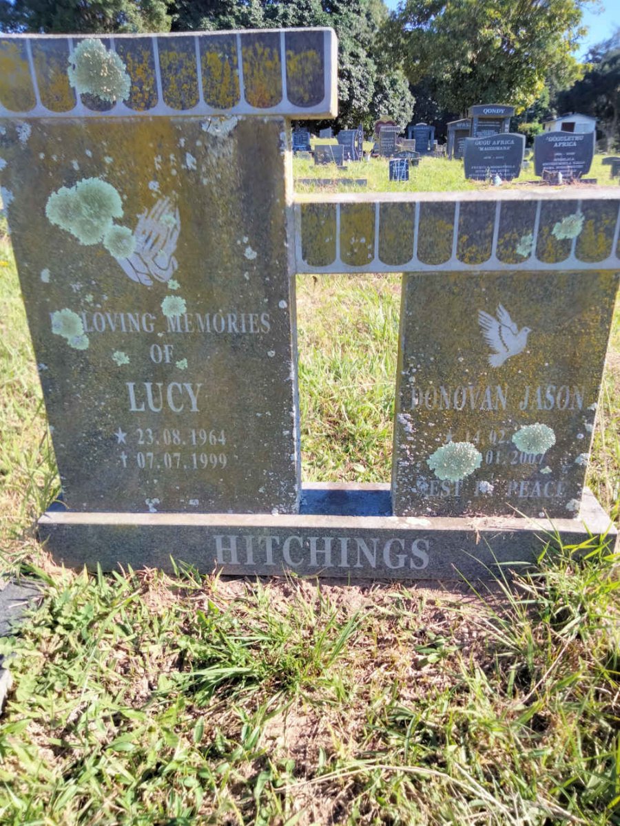 HITCHINGS Donovan Jason ? -2007 & Lucy 1964-1999
