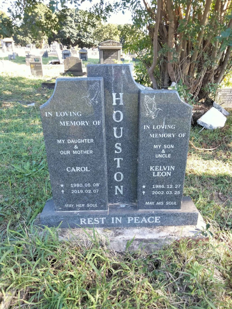 HOUSTON Kelvin Leon 1986-2002 :: HOUSTON Carol 1980-2019