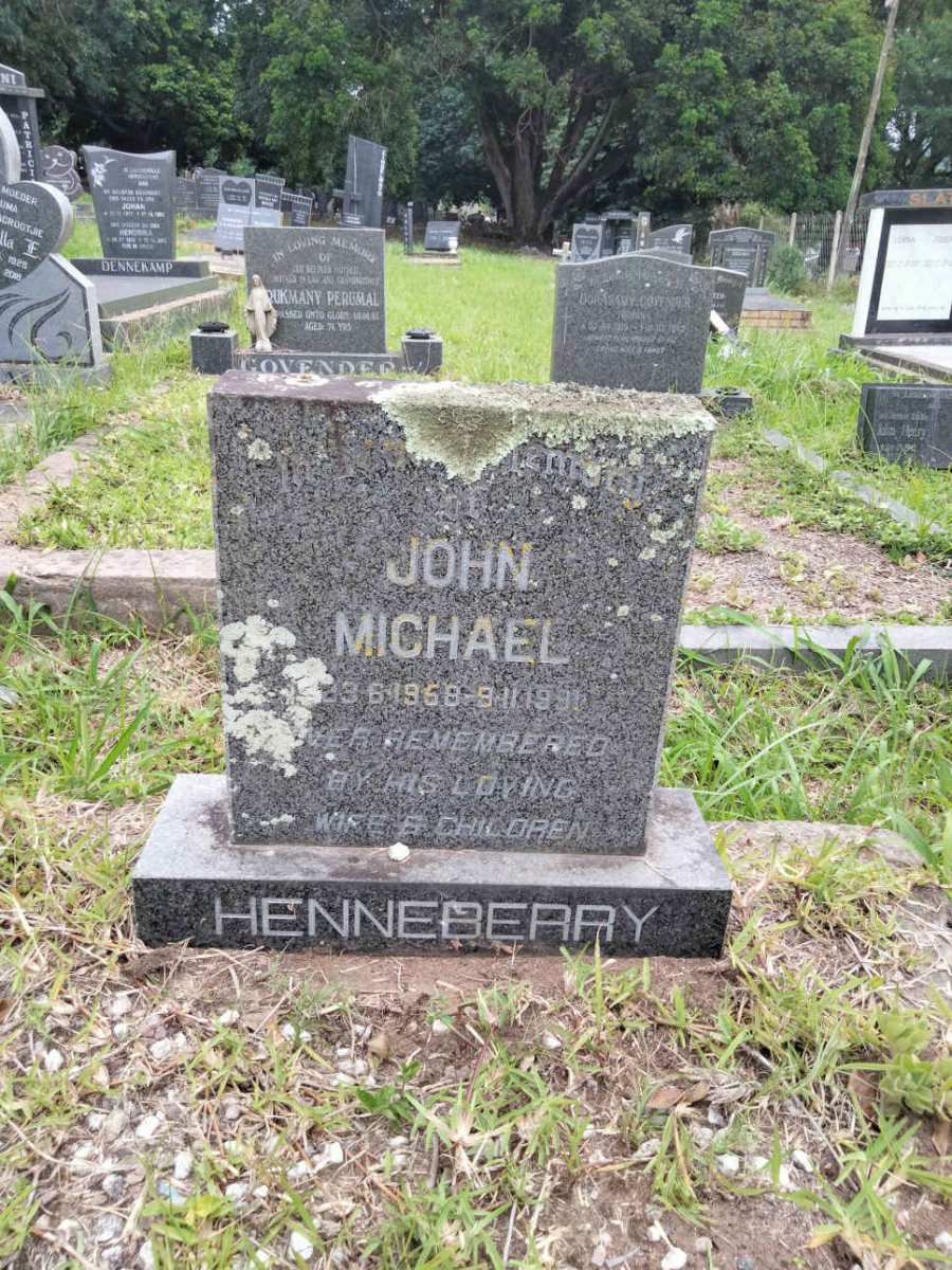 HENNEBERRY John Michael 1968-1991