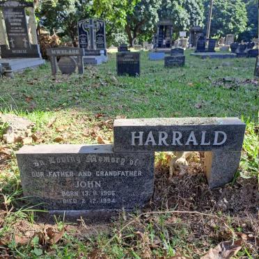 HARRALD John 1906-1994