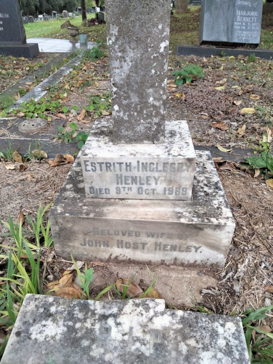 HENLEY Estrith Inglesby -1969