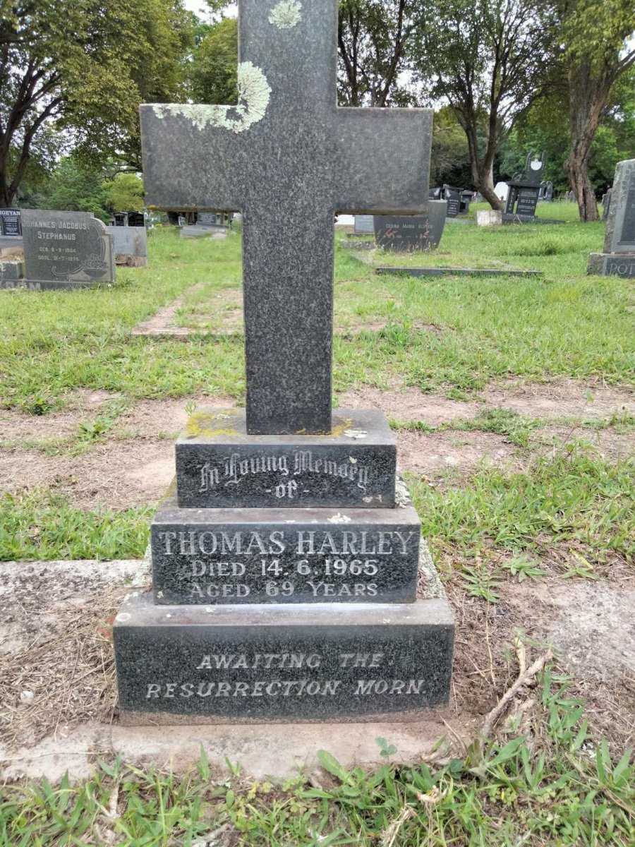 HARLEY Thomas -1965