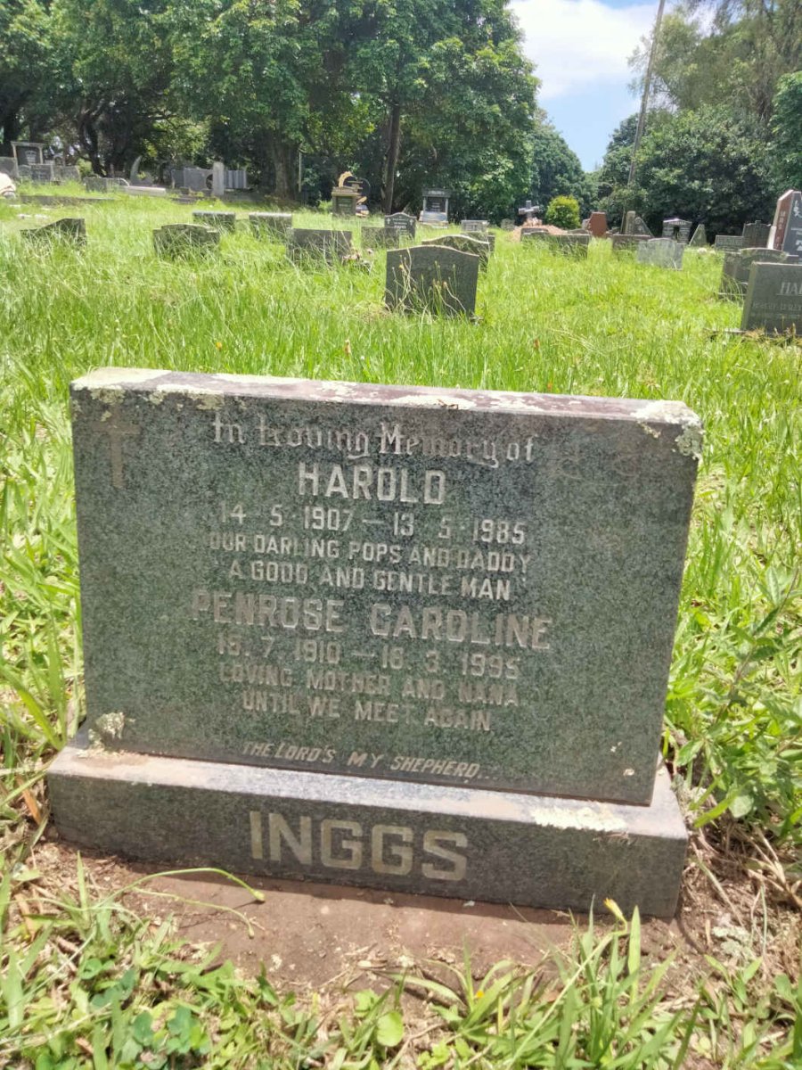 INGGS Harold 1907-1985 & Penrose Caroline 1910-1995