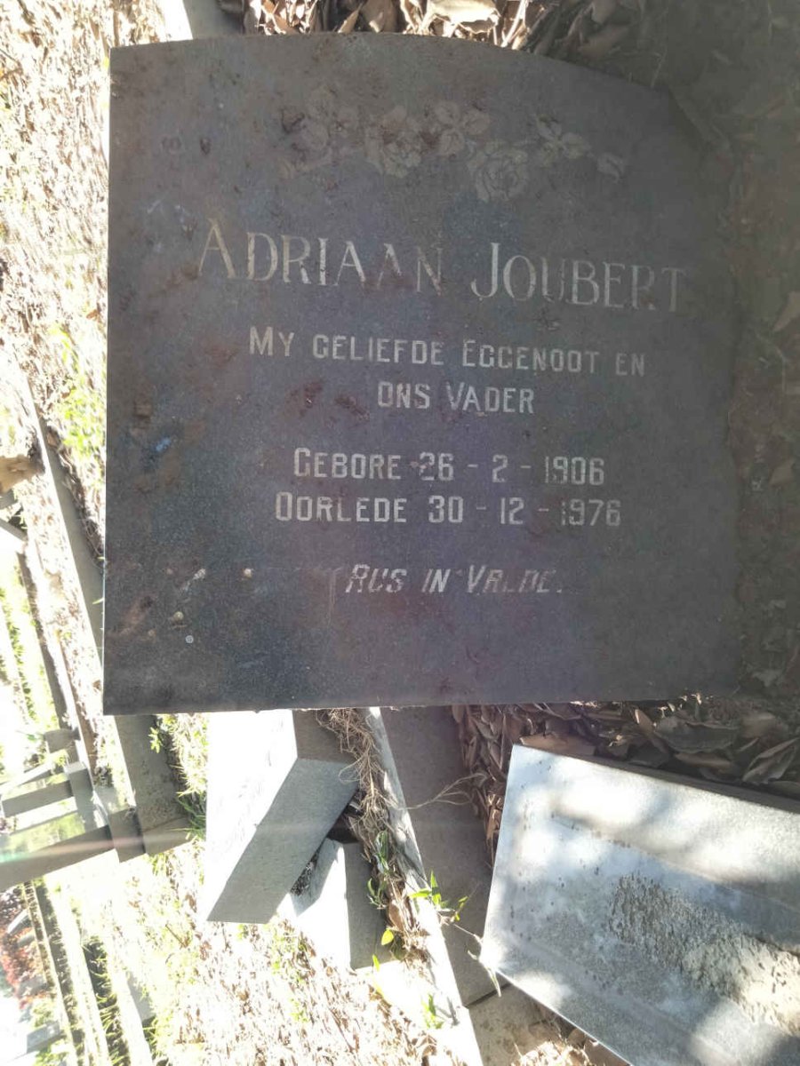 JOUBERT Adriaan 1906-1976