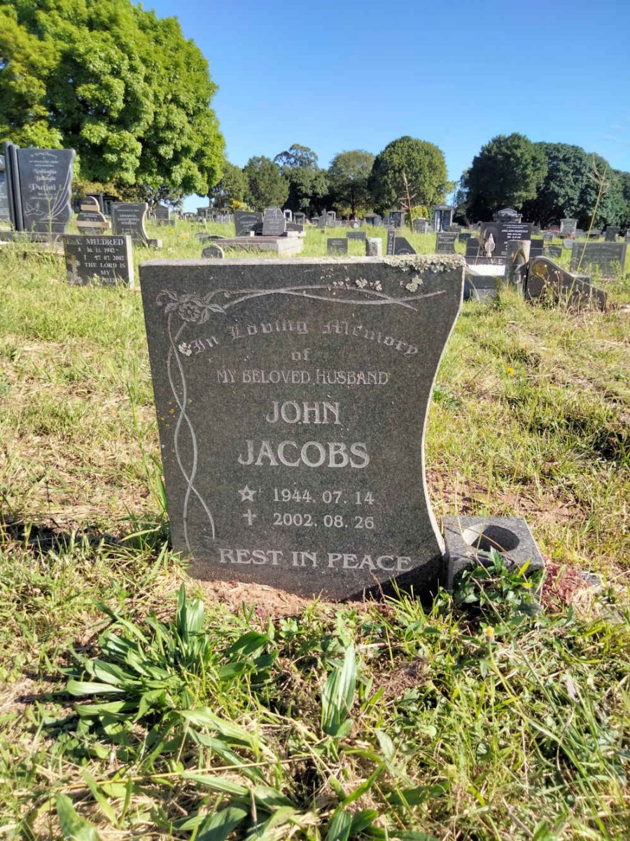 JACOBS John 1944-2002