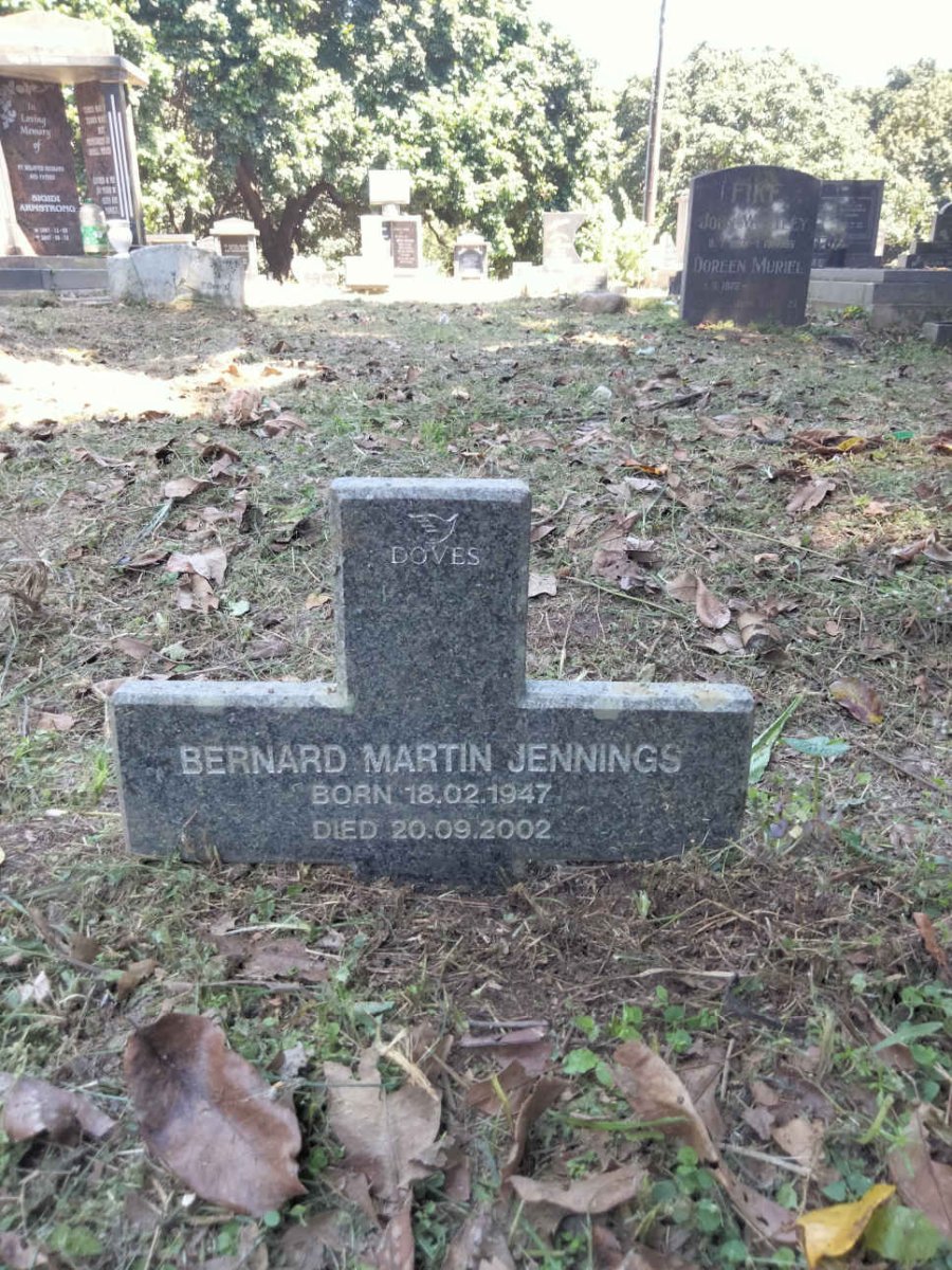 JENNINGS Bernard Martin 1947-2002