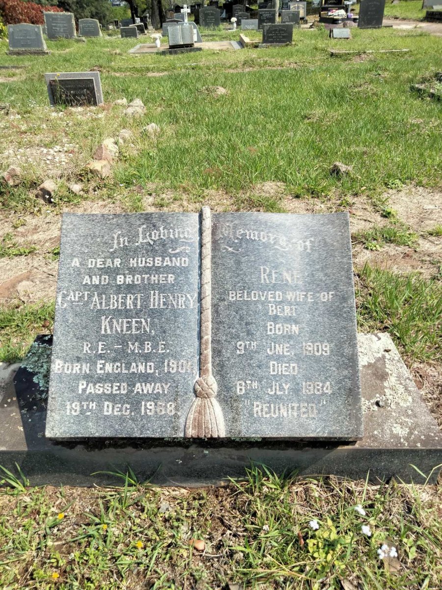 KNEEN Albert Henry 1901-1968 &amp; Rene 1909-1984