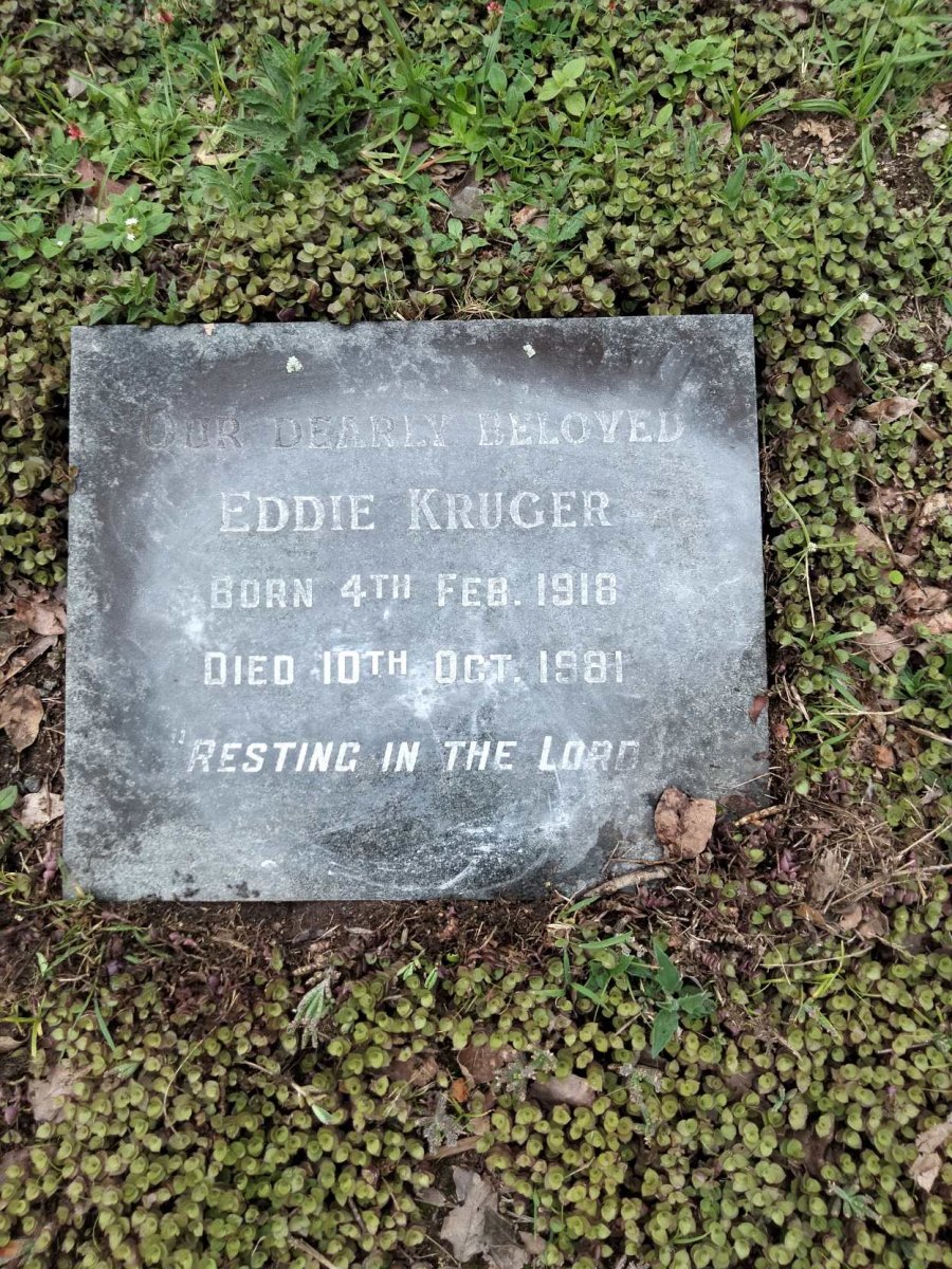 KRUGER Eddie 1918-1981