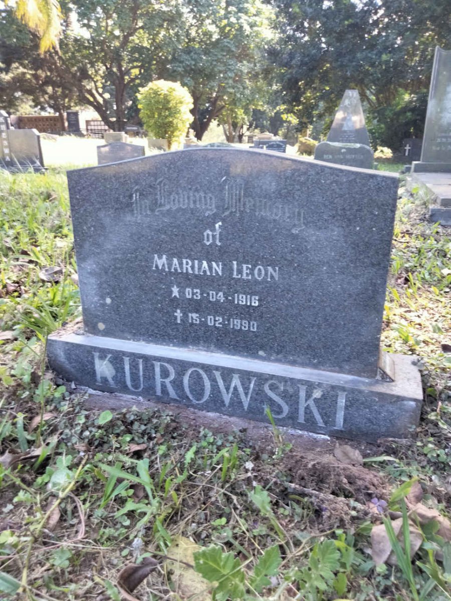 KUROWSKI Marian Leon 1916-1990
