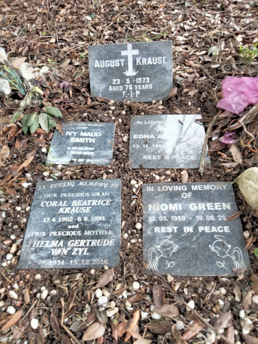 KRAUSE :: VAN ZYL :: SMITH :: ANDERSON :: GREEN