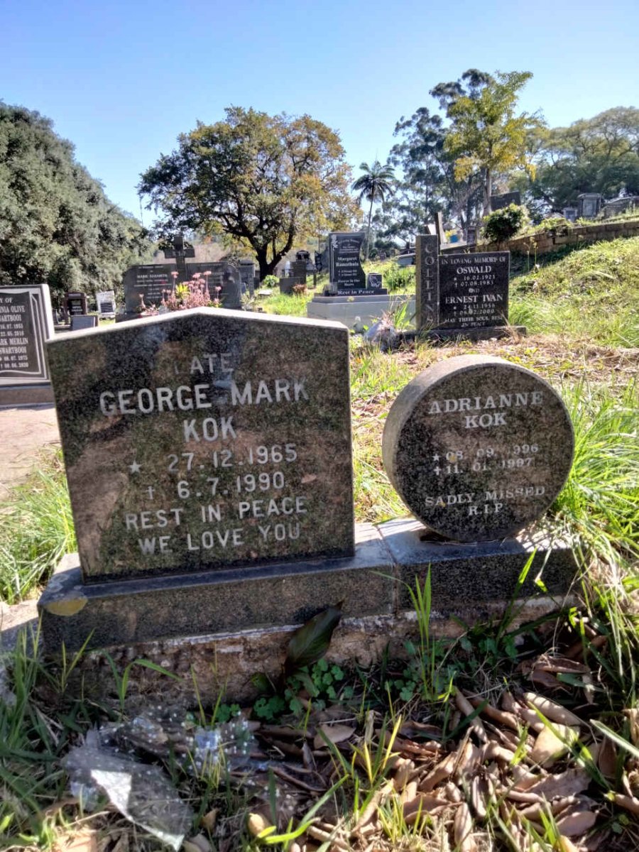 KOK George Mark 1965-1990 :: KOK Adrianne 1996-1997