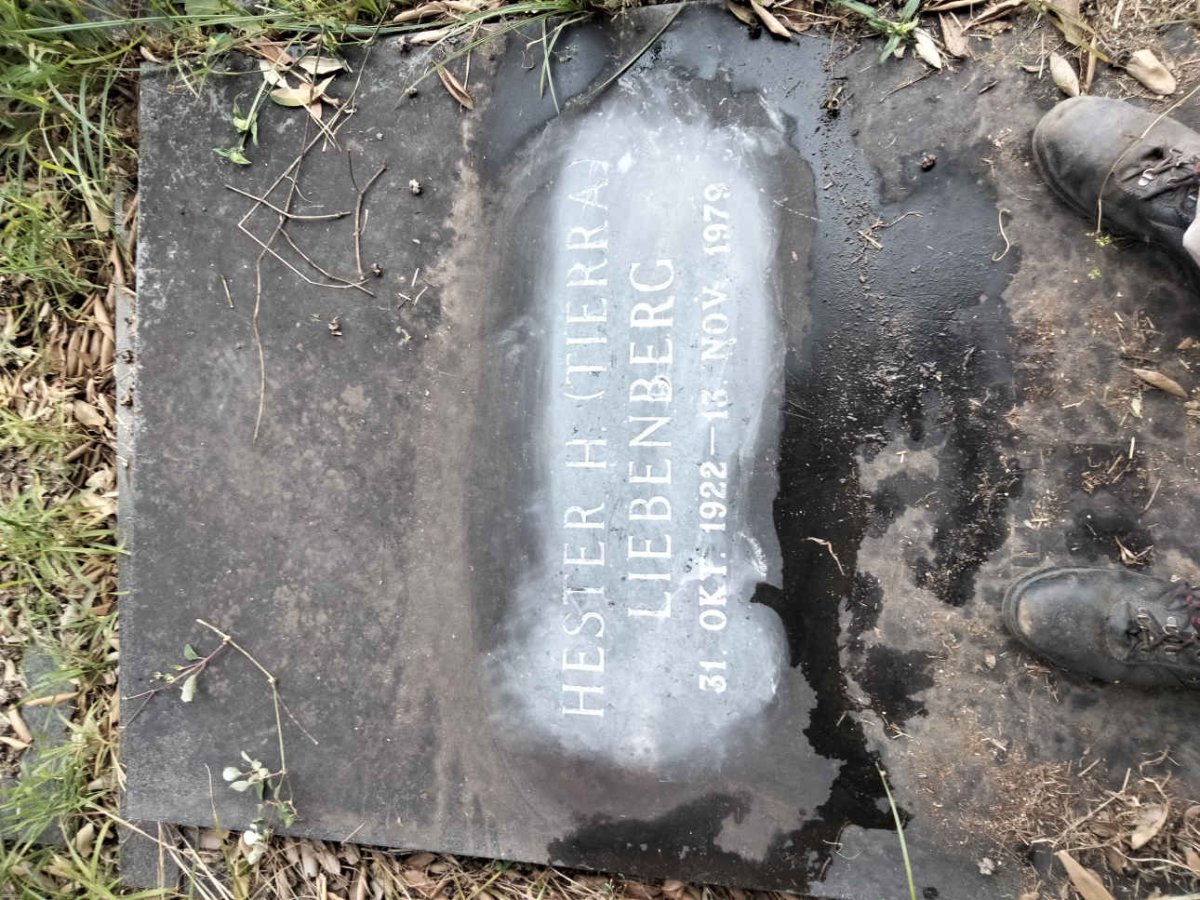LIEBENBERG Hester H. 1922-1979