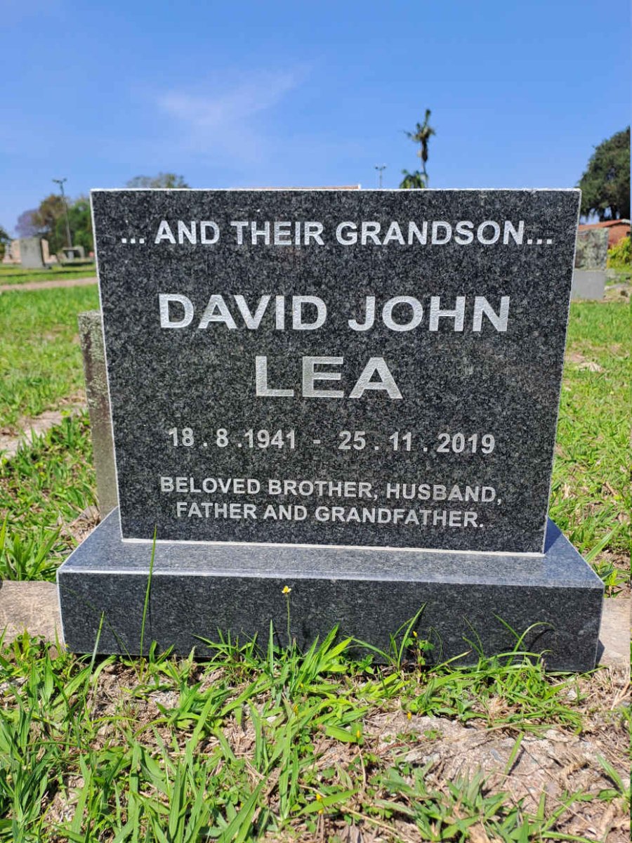 LEA David John 1941-2019
