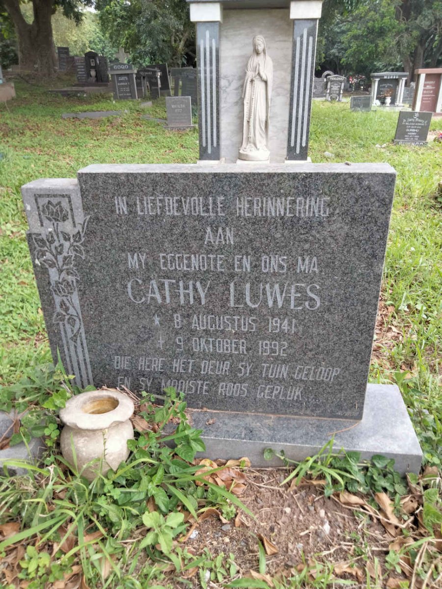 LUWES Cathy 1941-1992