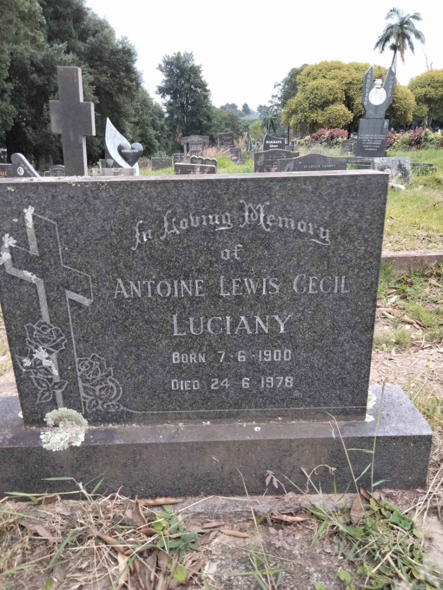 LUCIANY Antonie Lewis Cecil 1900-1978