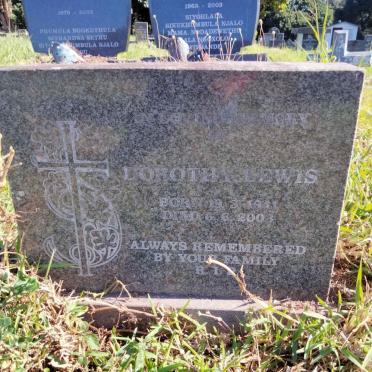 LEWIS Dorothy 1911-2003