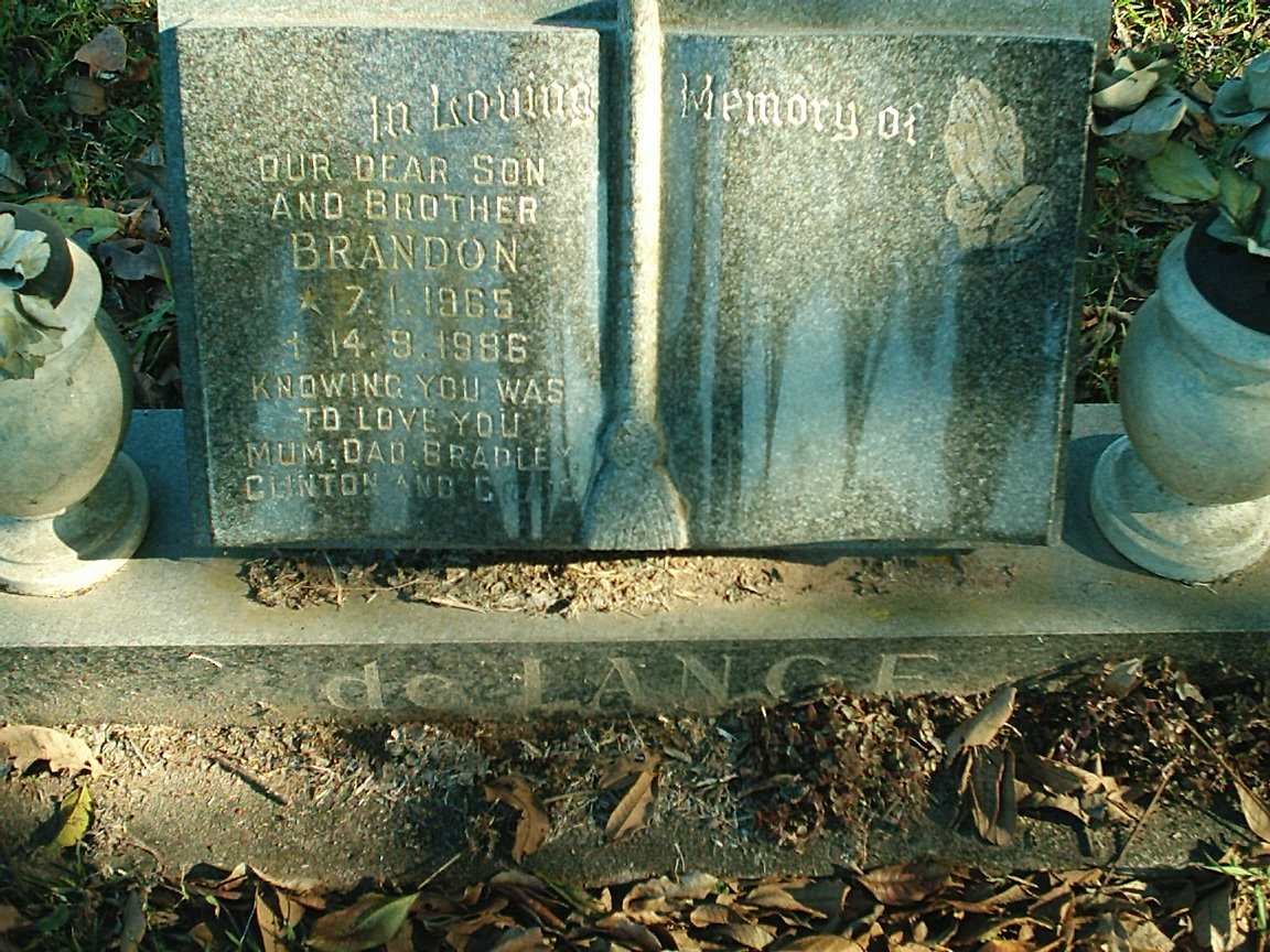 LANGE Brandon, de 1965-1986