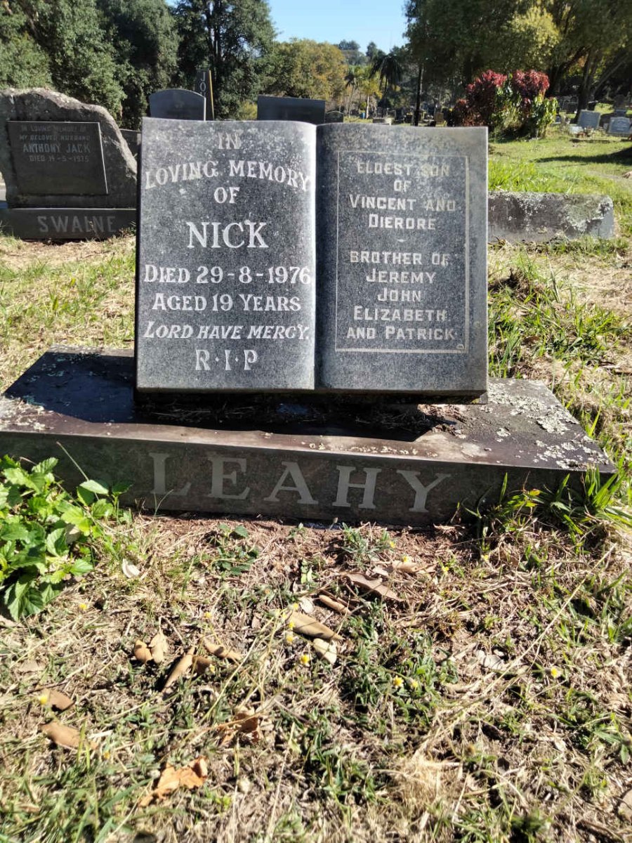 LEAHY Nick -1976
