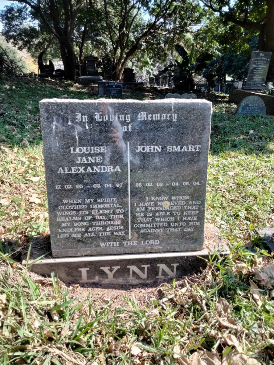 LYNN John Smart 1903-2004 &amp; Louisa Jane Alexandra 1905-1997